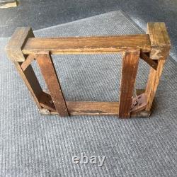 Traditional Antique Oak Stacking Office Library File Cabinet BASE Feet Legs etc