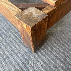 Traditional Antique Oak Stacking Office Library File Cabinet BASE Feet Legs etc
