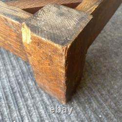 Traditional Antique Oak Stacking Office Library File Cabinet BASE Feet Legs etc