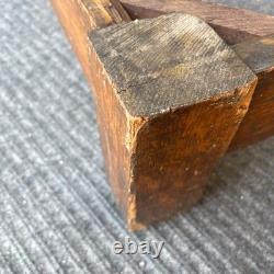 Traditional Antique Oak Stacking Office Library File Cabinet BASE Feet Legs etc