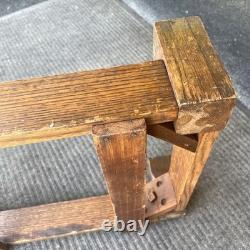 Traditional Antique Oak Stacking Office Library File Cabinet BASE Feet Legs etc
