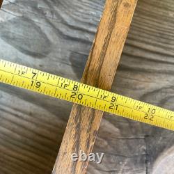 Traditional Antique Oak Stacking Office Library File Cabinet BASE Feet Legs etc