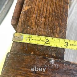 Traditional Antique Oak Stacking Office Library File Cabinet BASE Feet Legs etc
