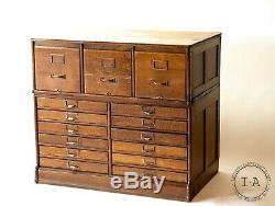 Turn Of The Century Yawman & Erbe Stacking Executive Flat File