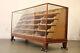 Uk Antique Haberdashery Store Display Cabinet By A. Stephen & Sons Shopfitters