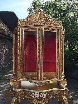 Unique Showcase In French Louis XVI