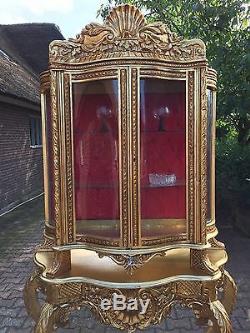 Unique Showcase In French Louis XVI