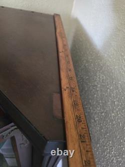 Unique Victorian Style Antique Corner Cabinet Glass and Mirror with Shelves