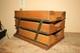 Unusual Antique C. 1900 Weis 1/4 Sawn Oak 3 Tray Drawer File Cabinet Nice Look