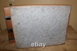 Unusual Antique c. 1900 Weis 1/4 Sawn Oak 3 Tray Drawer File Cabinet NICE LOOK