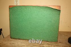 Unusual Antique c. 1900 Weis 1/4 Sawn Oak 3 Tray Drawer File Cabinet NICE LOOK