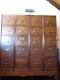 Very Rare Antique Oak File Cabinet On Casters Macey Co Large Piece 5 Ft Tall