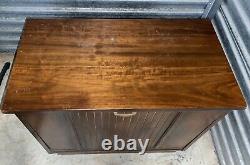 VINTAGE LANE Furniture VINYL RECORD CABINET MID CENTURY MODERN WOOD 1960's