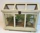 Vintage Terrarium Display Case (13x16x9) Table Top Mini Greenhouse Planter