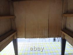 VTG 1950s Sewing Cabinet/End Table Spool-Notions Storage Some Refurbishing Needs
