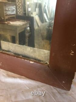 VTG Chocolate 11x23 Wood Wall Mounted Medicine Cabinet Old Cupboard 1550-25B