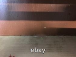 VTG Chocolate 11x23 Wood Wall Mounted Medicine Cabinet Old Cupboard 1550-25B