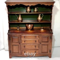 VTG Colonial Hutch Salesman Sample by Leslie Diamond Designer of Conant Ball