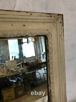 VTG Decorative Salvaged Tin Ceiling Shabby 23 SQ. Tan Metal Mirror Chic 784-25B