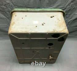 VTG Industrial Metal Recessed Steampunk Medicine Bailey Meters Cabinet 158-22B