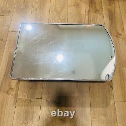 VTG Medicine Cabinet Mirror Arched Chrome Frame MCM Mid Century Hall-Mack 28.5