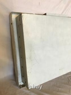 VTG Mid-Century 19x24 Mirror Medicine Cabinet with Vanity Light Old 1188-25B