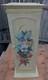 Vtg Rare Ooak Hand Painted Country Floral Cab. Pedestal Solid Wood 30x12new