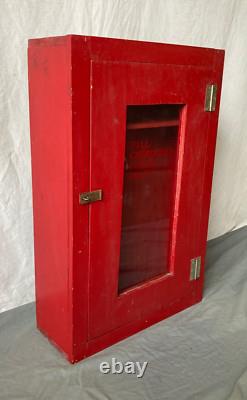 VTG Wood Wall Mounted Mill Emergency Tool Medicine Cabinet Old Cupboard 719-25B