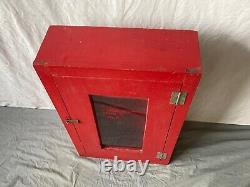 VTG Wood Wall Mounted Mill Emergency Tool Medicine Cabinet Old Cupboard 719-25B
