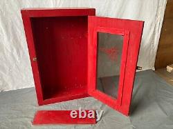 VTG Wood Wall Mounted Mill Emergency Tool Medicine Cabinet Old Cupboard 719-25B
