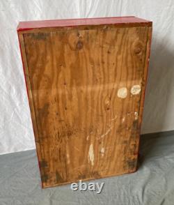 VTG Wood Wall Mounted Mill Emergency Tool Medicine Cabinet Old Cupboard 719-25B