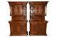 Value Priced Pair Of French Renaissance Cabinets, Nice Carvings, Oak, 1920's