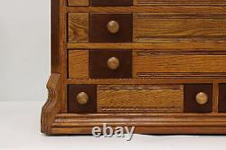 Victorian Antique Ash Spool, Jewelry or Collector Cabinet #51940