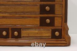 Victorian Antique Ash Spool, Jewelry or Collector Cabinet #51940