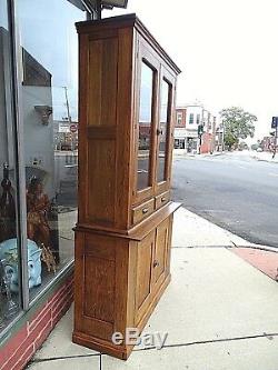 Victorian Antique cupboard cabinet Wisconsin Made
