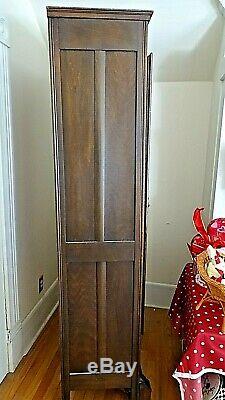 Victorian Antique single door & drawer Cupboard pantry wardrobe cabinet closet 2