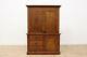 Victorian Farmhouse Antique Pine Cupboard Pantry Cabinet #53105