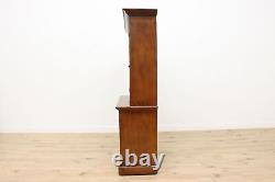 Victorian Farmhouse Antique Pine Cupboard Pantry Cabinet #53105