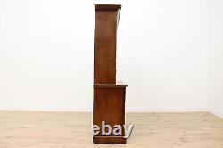 Victorian Farmhouse Antique Pine Cupboard Pantry Cabinet #53105