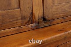 Victorian Farmhouse Antique Pine Cupboard Pantry Cabinet #53105