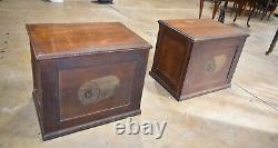 Victorian J P Coats Spool Cabinets, A Pair