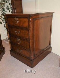 Victorian Mahogany Office File Cabinet Drawer Chest Filing Cabinets