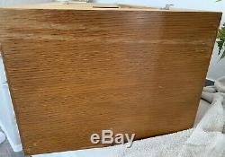 Vintage 15 Drawer Gaylord Library Card Catalog Cabinet Stacking Unit