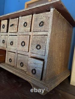 Vintage 18 Drawer Apothecary Chest/Cabinet