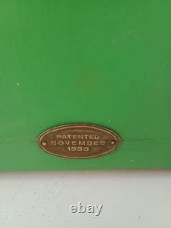 Vintage 1930's Hoosier With Cathedral or Dome Top and Clock