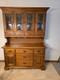 Vintage 1960's St John's China Cabinet Hutch Hard Rock Maple