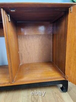 Vintage 1966 MCM Ming Style Chinese Credenza Cabinet