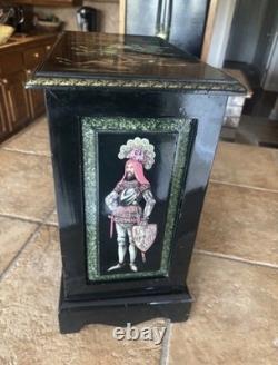 Vintage 19th Century Renaissance Russian Style Cabinet
