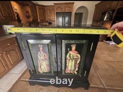 Vintage 19th Century Renaissance Russian Style Cabinet