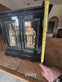 Vintage 19th Century Renaissance Russian Style Cabinet